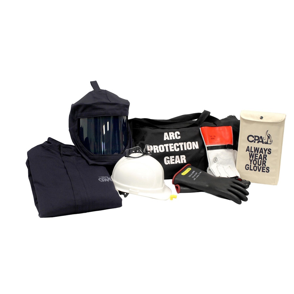 Arc Flash Clothing Kit: Size Small, Cotton, Coveralls & Hoods