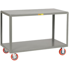 Mobile Work Benches; Bench Type: Mobile Table; Edge Type: Square; Depth (Inch): 30; Leg Style: Fixed; Load Capacity (Lb.