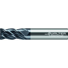 Corner Radius End Mill: 5/8" Dia, 1-5/8" LOC, 0.0300" Radius, 4 Flute, Solid Carbide