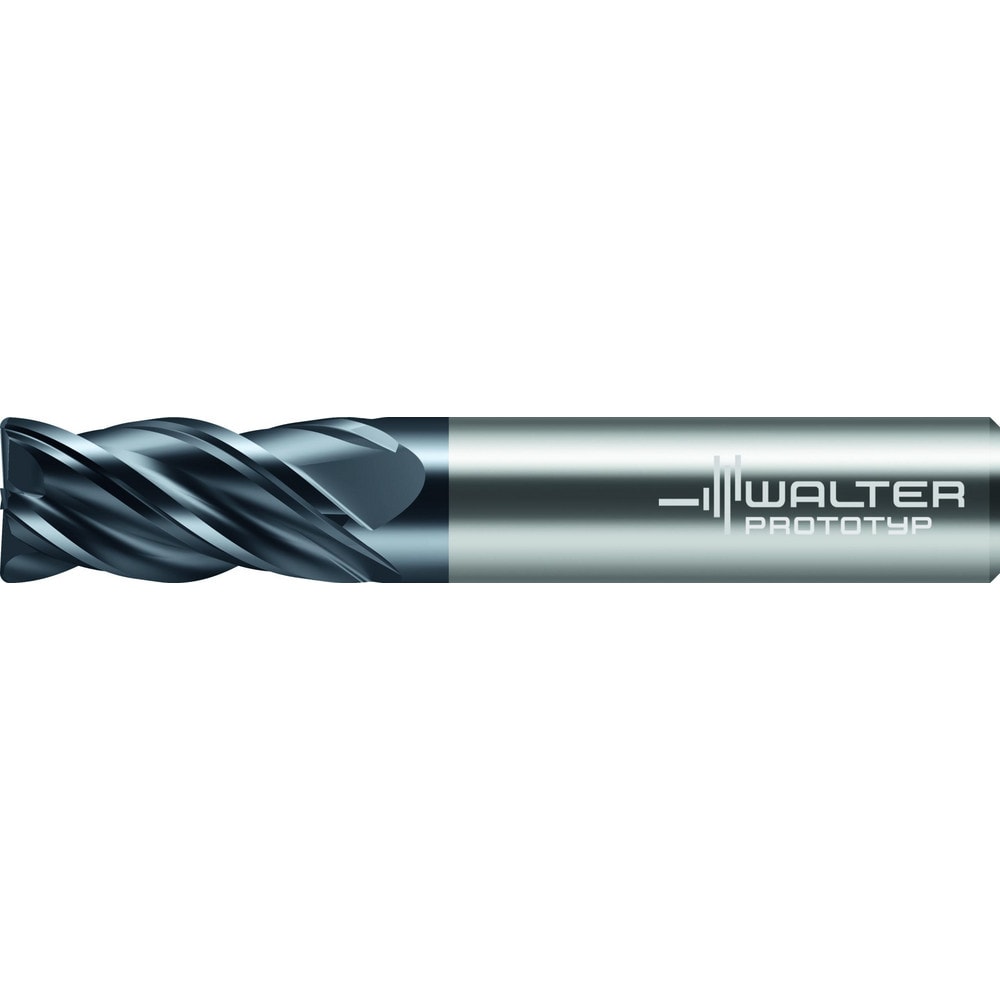 Corner Radius End Mill: 1/2" Dia, 1-1/4" LOC, 0.0200" Radius, 4 Flute, Solid Carbide