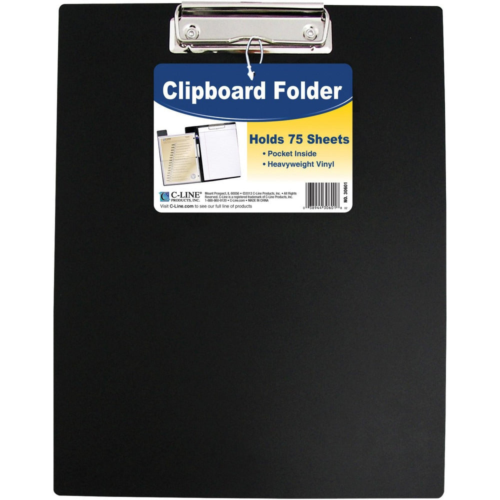 Clip Boards; Clip Type: Clamp; Color: Black; Width (Inch): 10; Width (Decimal Inch): 10; Paper Size: Letter; Overall Height: 13.75 in