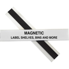 Label Holders; Label Holder Style: Slide-in; Length (Inch): 6 in; Material: PVC