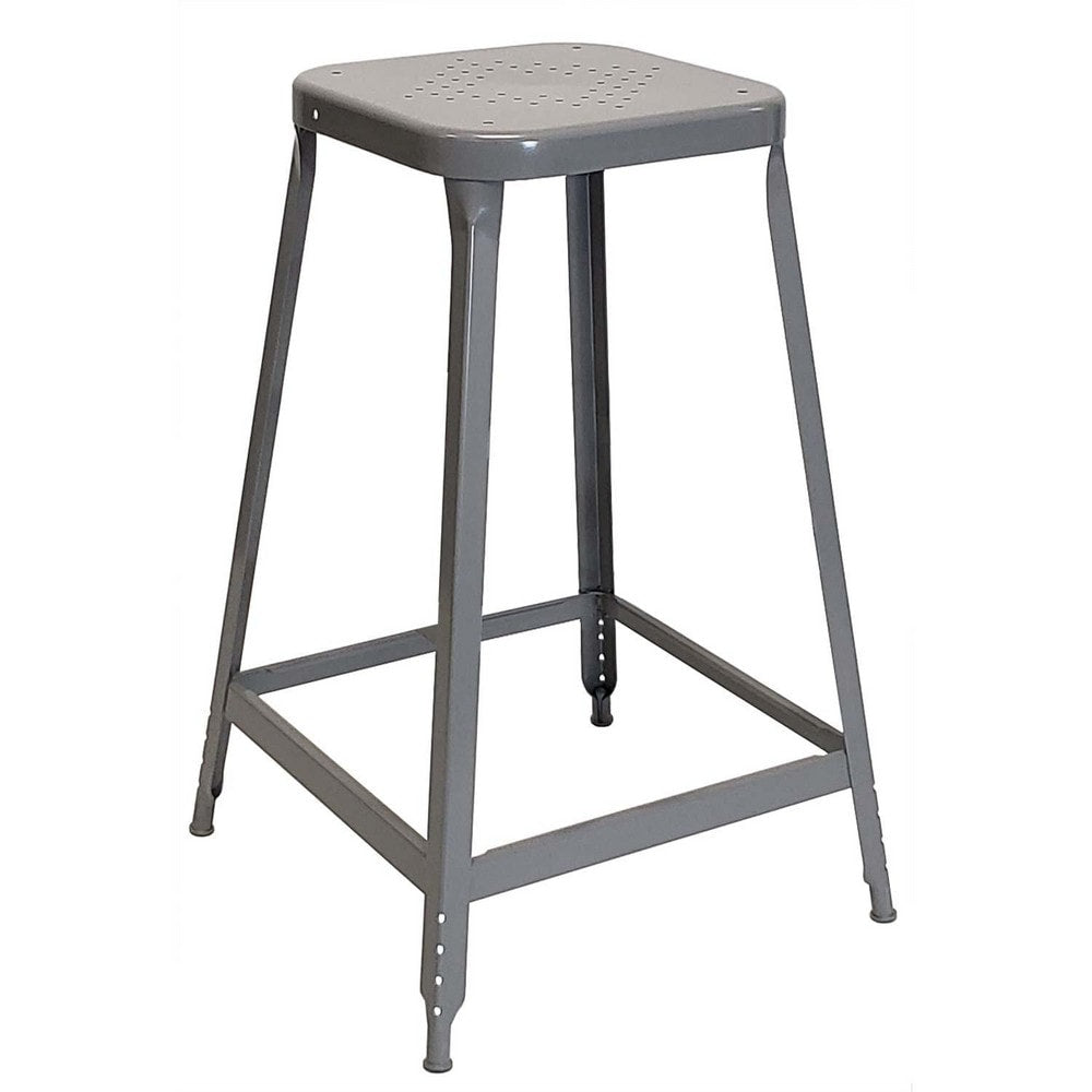 Stationary Stools; Seat Depth: 13 in; Seat Width: 13 in; Product Type: Fixed Height Stool; Base Type: Fixed; Minimum Seat Height: 24 in; Maximum Seat Height: 24 in; Overall Width: 13 in; Overall Depth: 13 in