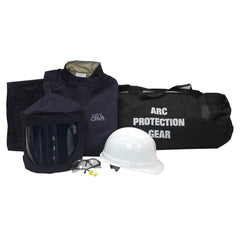 Arc Flash Clothing Kit: Size Medium, Cotton, Jacket, Pants & Hoods