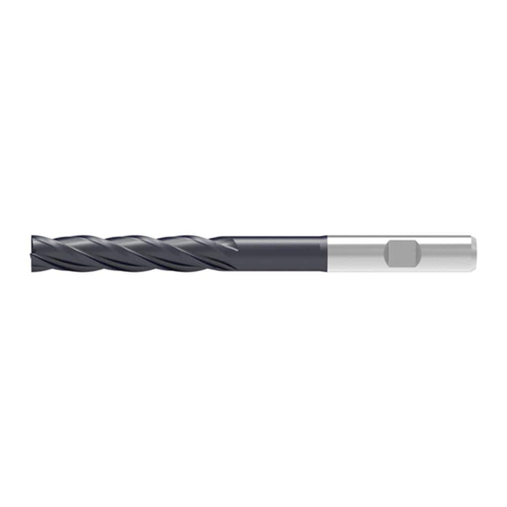 Corner Chamfer End Mill: 16.00 mm Dia, 65.00 mm LOC, 4 Flute, 0.18 mm Chamfer Width, Solid Carbide