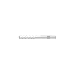 Corner Chamfer End Mill: 12.00 mm Dia, 60.00 mm LOC, 4 Flute, 0.13 mm Chamfer Width, Solid Carbide