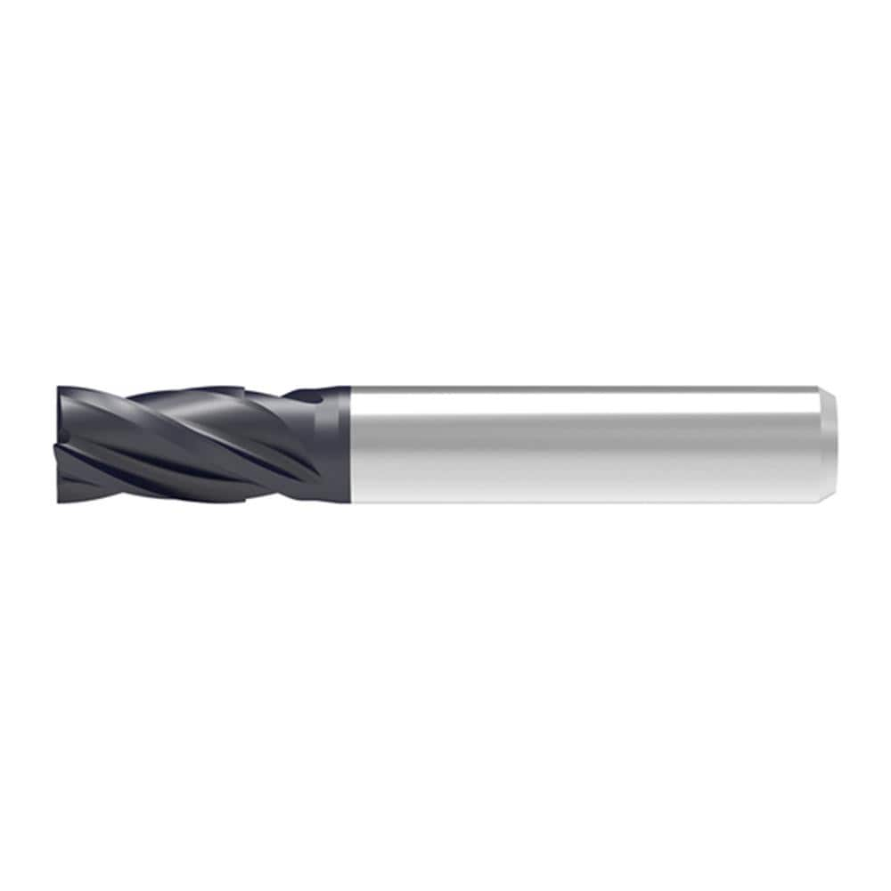 Corner Chamfer End Mill: 14.00 mm Dia, 18.00 mm LOC, 4 Flute, 0.15 mm Chamfer Width, Solid Carbide