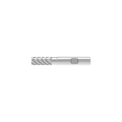 Corner Chamfer End Mill: 16.00 mm Dia, 35.00 mm LOC, 8 Flute, 0.06 mm Chamfer Width, Solid Carbide