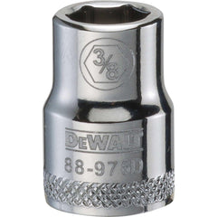 Standard  Hand Socket: 3/8" Drive, 3/8" Socket, 6-Point