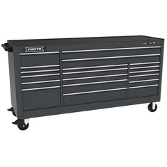 Steel Tool Roller Cabinet: 88" Wide, 46" High, 27" Deep, 19 Drawer