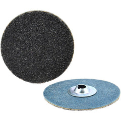 Quick-Change Disc: Type S, 1-1/2" Dia, 150 Grit, Silicon Carbide, Coated