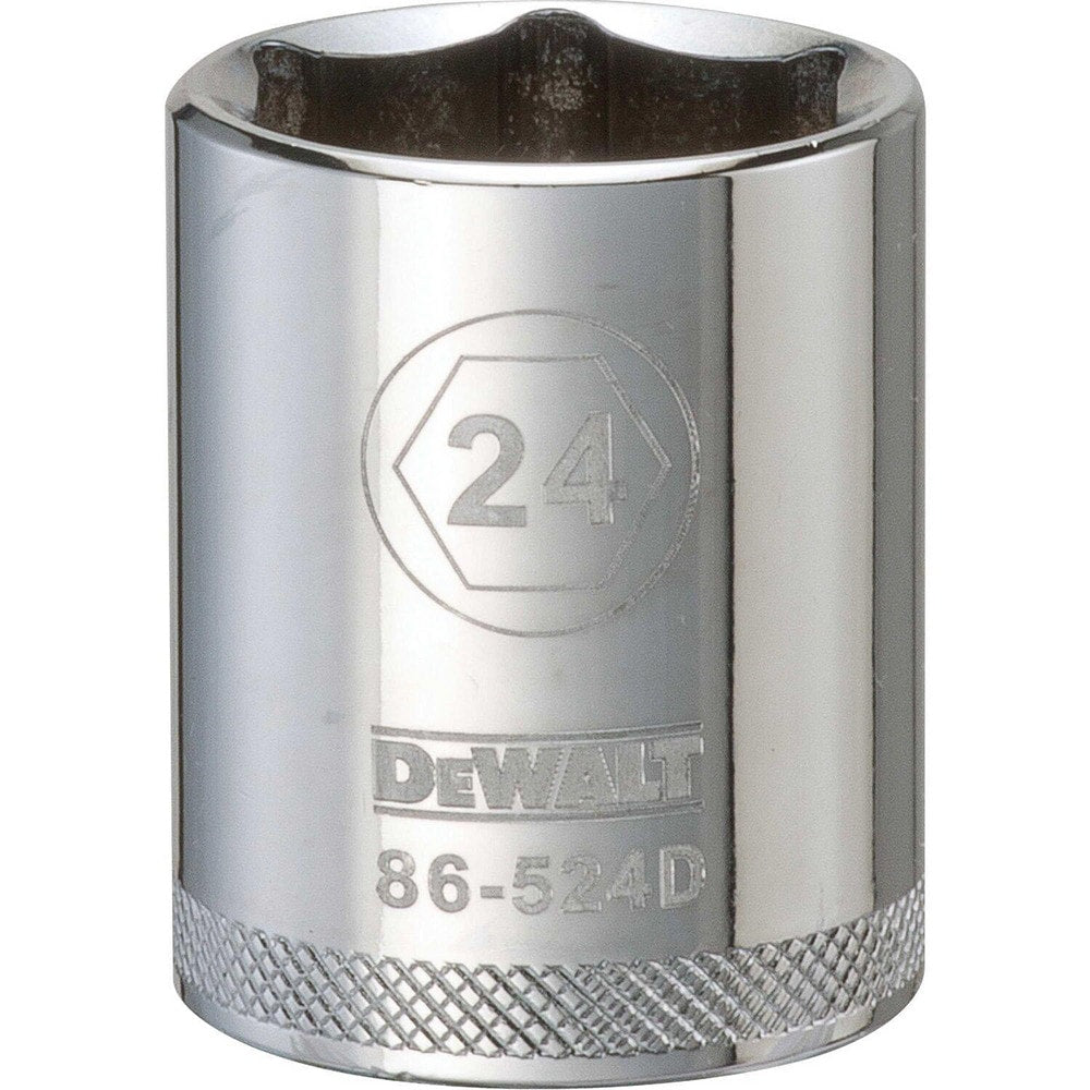 Standard  Hand Socket: 1/2" Drive, 24.00 mm Socket, 6-Point