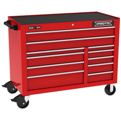 Steel Tool Roller Cabinet: 50" Wide, 41" High, 25-1/4" Deep, 11 Drawer