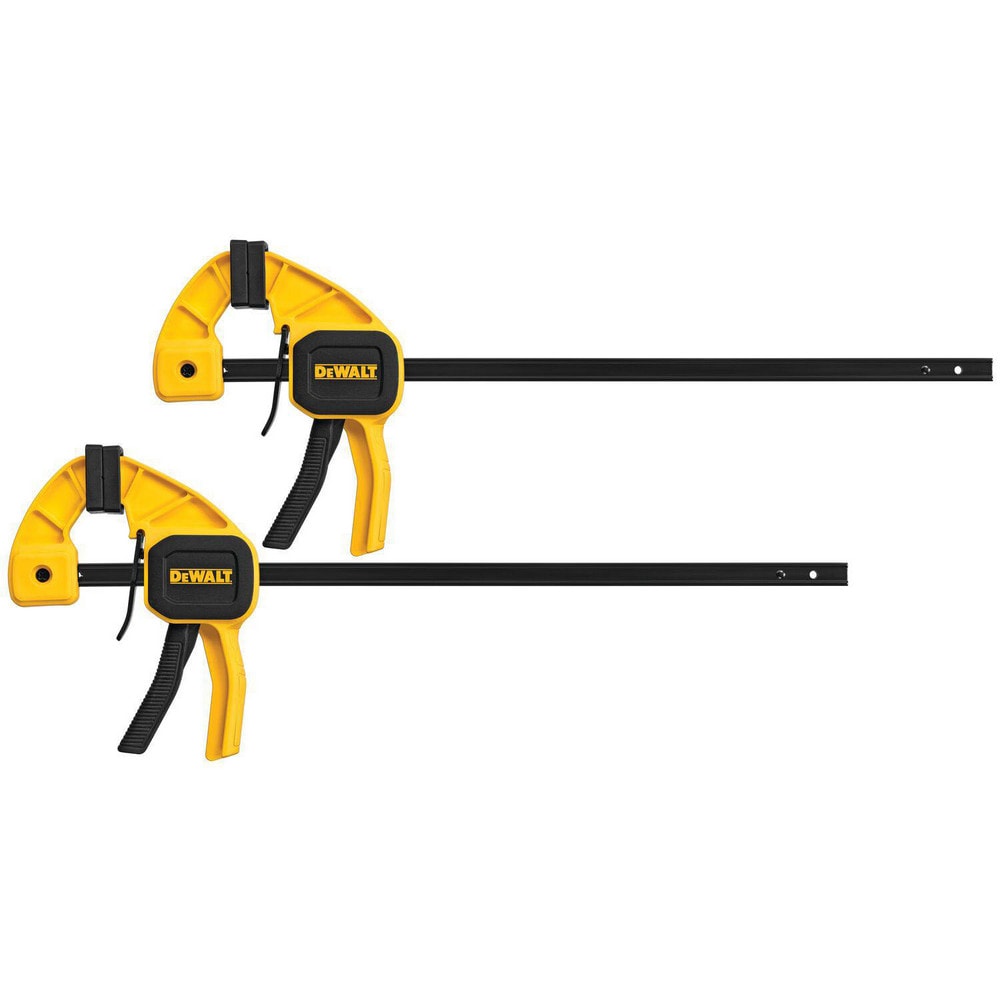 Bar Clamps; Maximum Capacity (Inch): 12; Clamping Pressure (Lb.): 200.00; Overall Length (Inch): 12; Throat Depth (Inch