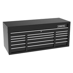 Bases & Risers & Add-Ons; Load Capacity (Lb.): 2075; For Use With: Top Chest; Overall Height (Inch): 27-1/4; Material: Steel; Color: Black; Number Of Drawers: 15.000; Overall Depth (Inch): 25-1/4; Overall Depth (Decimal Inch): 25.2500; Overall Height (Dec