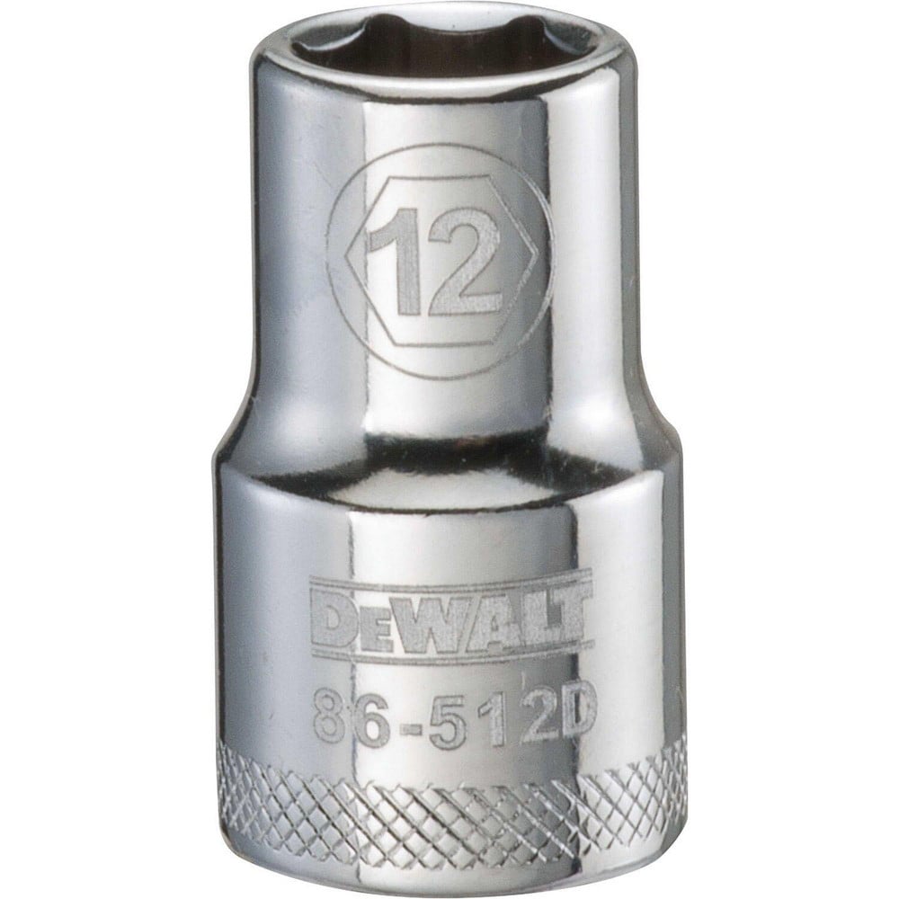 Standard  Hand Socket: 1/2" Drive, 12.00 mm Socket, 6-Point