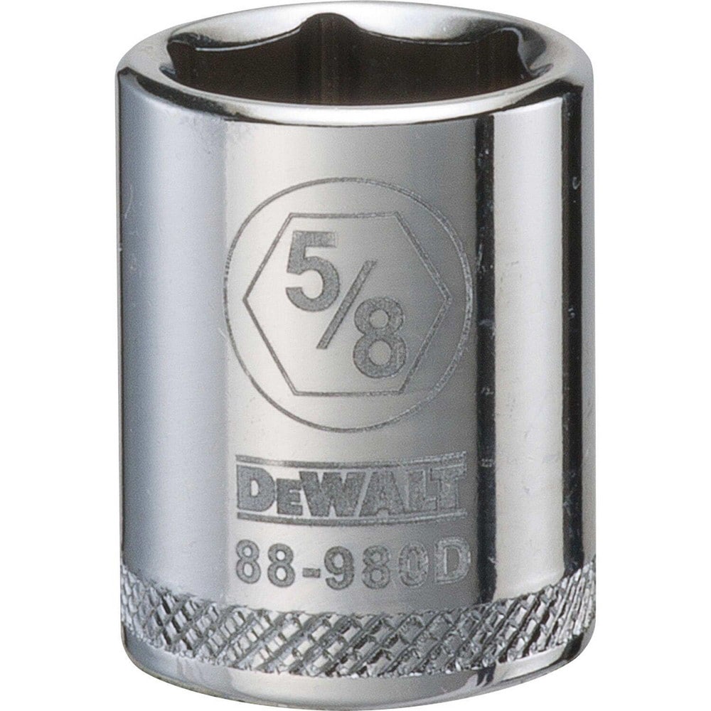 Standard  Hand Socket: 3/8" Drive, 5/8" Socket, 6-Point