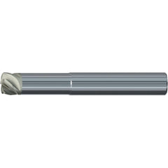 Corner Radius End Mill: 0.3750" Dia, 40.00 deg Helix,   Series 3915