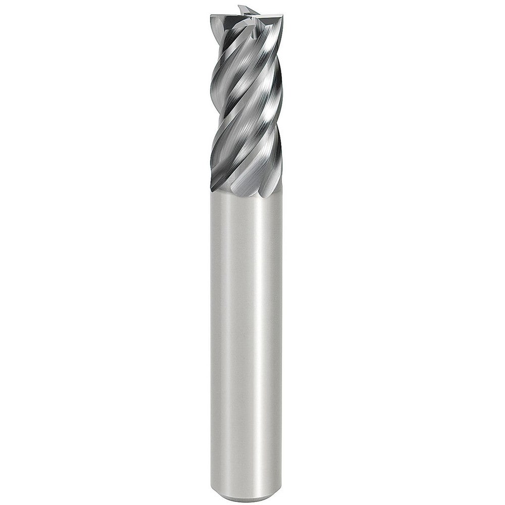 Square End Mill: 11.00 mm Dia, 26.00 mm LOC, 4 Flute, Solid Carbide