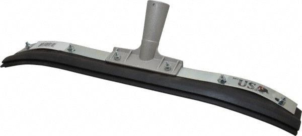 Squeegee: 18" Blade Width, Rubber Blade