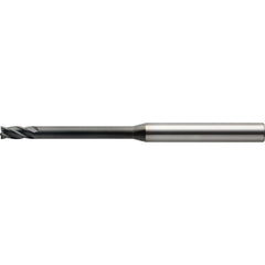 Corner Radius End Mill: 2.00 mm Dia, 4.00 mm LOC, 30 deg Helix, Diamond Coated, Corner Radius End, Centercutting Series DCLRS