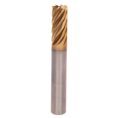 Roughing & Finishing End Mills; Mill Diameter (Fractional Inch): 5/8; Mill Diameter (mm): 15.88; Flute Type: Helical Flute; Number Of Flutes: 8; End Mill Material: Solid Carbide; Length of Cut (Inch): 1-1/4; Length of Cut (mm): 31.75; Coating/Finish: AlCr