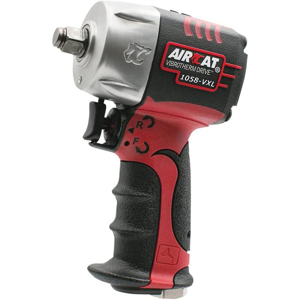 Air Impact Wrenches & Ratchets; Drive Size: 1/2; Handle Type: Pistol Grip; Torque (Ft/Lb): 550; Air Consumption (CFM): 8.00