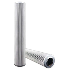 Replacement/Interchange Hydraulic Filter Element: Microglass, 1 &micro;