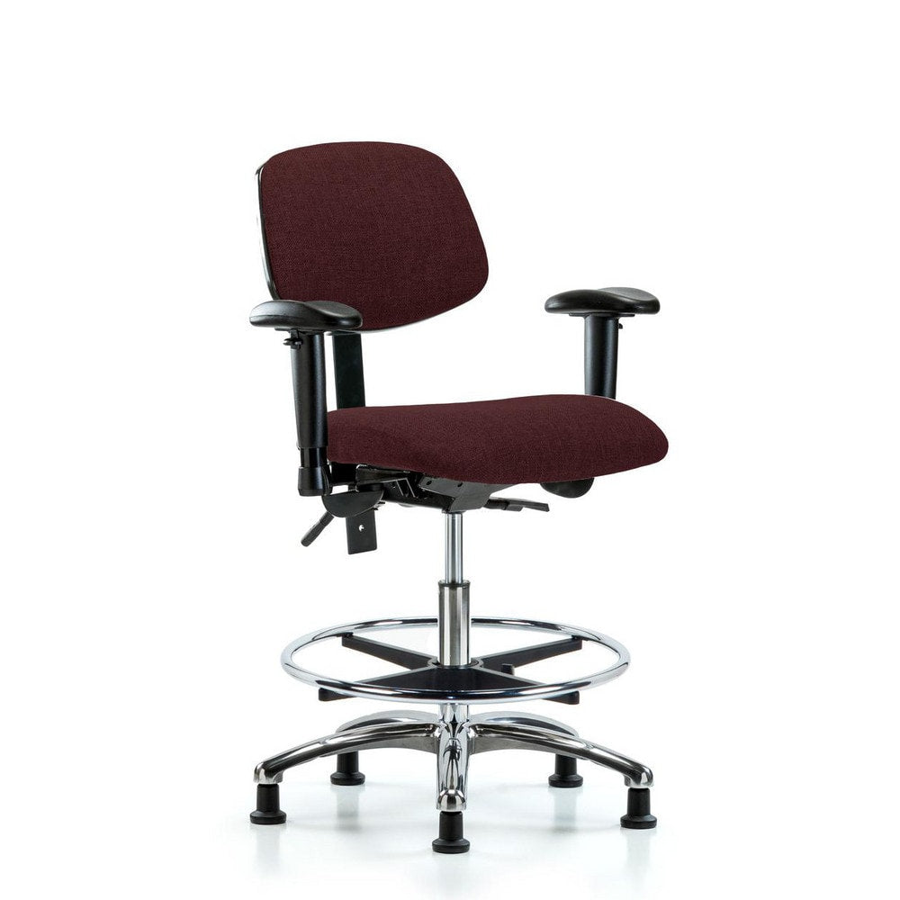 Task Chair Task Chair: Olefin, 29" Seat Height, Burgundy