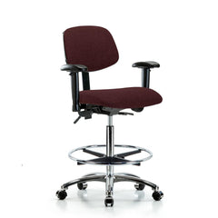 Task Chair Task Chair: Olefin, 36" Seat Height, Burgundy