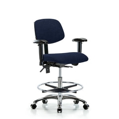 Task Chair Task Chair: Olefin, 29" Seat Height, Navy Blue