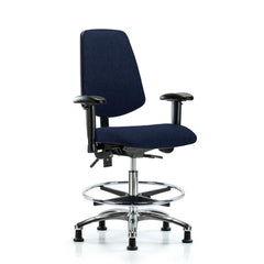 Task Chair Task Chair: Olefin, 29" Seat Height, Navy Blue