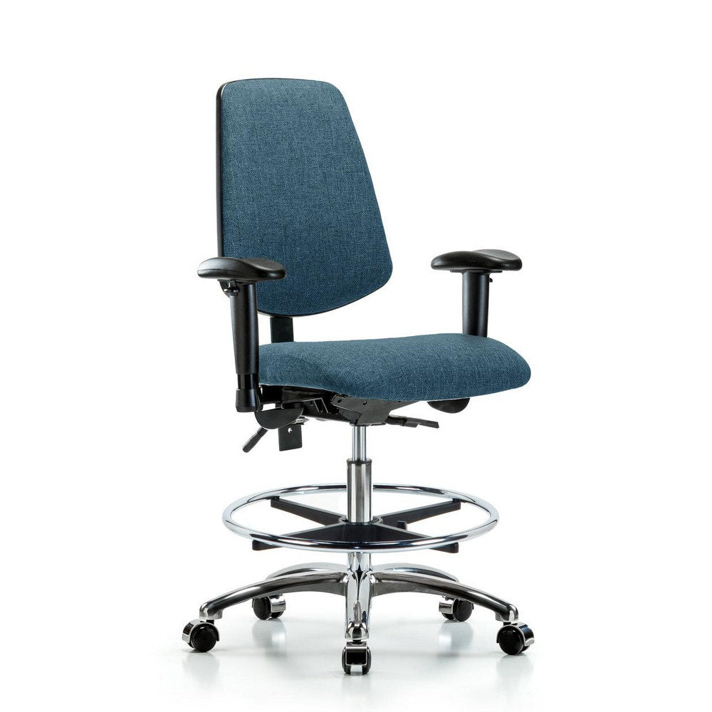 Task Chair Task Chair: Olefin, 28-1/4" Seat Height, Blue