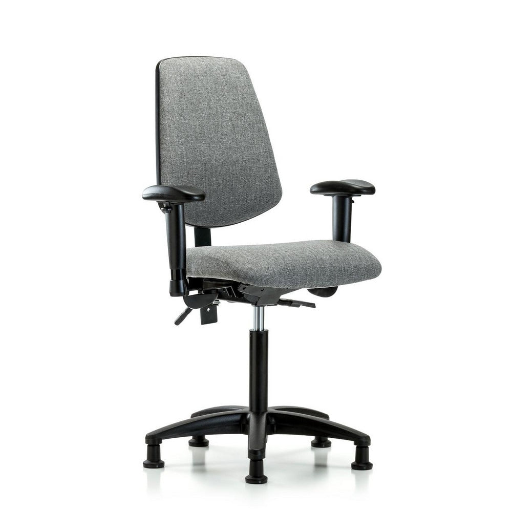 Task Chair Task Chair: Olefin, 28-1/4" Seat Height, Gray