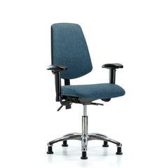 Task Chair Task Chair: Olefin, 24" Seat Height, Blue