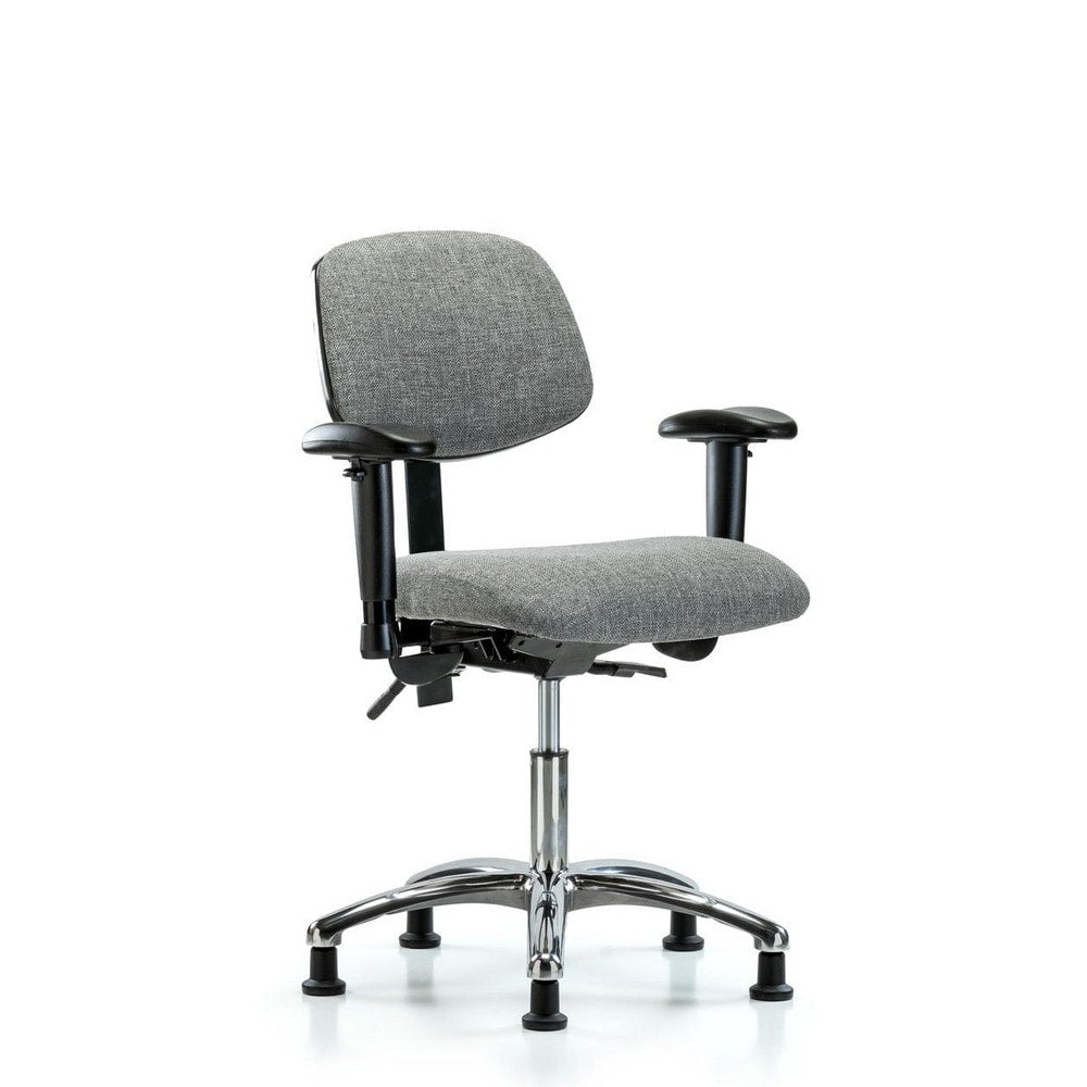 Task Chair Task Chair: Olefin, 24" Seat Height, Gray