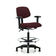 Task Chair Task Chair: Olefin, 34-1/2" Seat Height, Burgundy