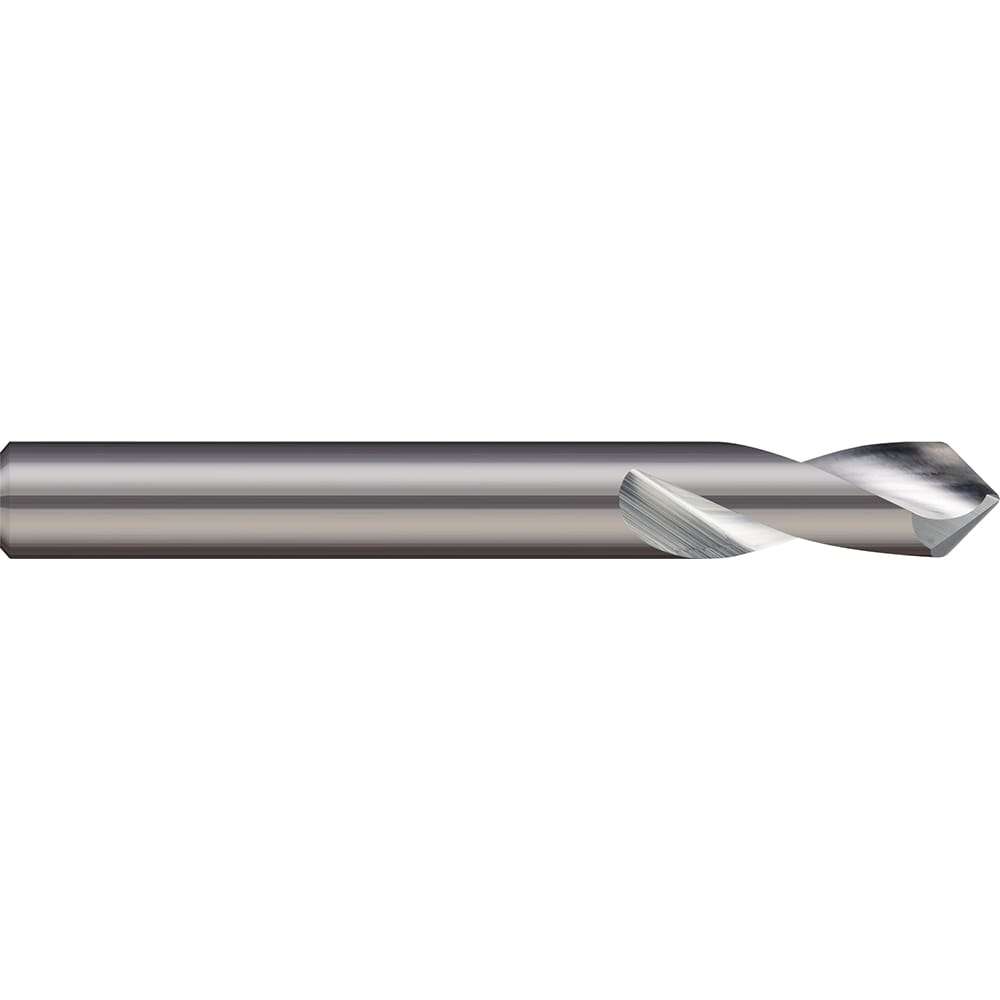 Spotting Drill:  100 &deg Point, Solid Carbide