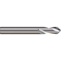 Spotting Drill:  90 &deg Point, Solid Carbide