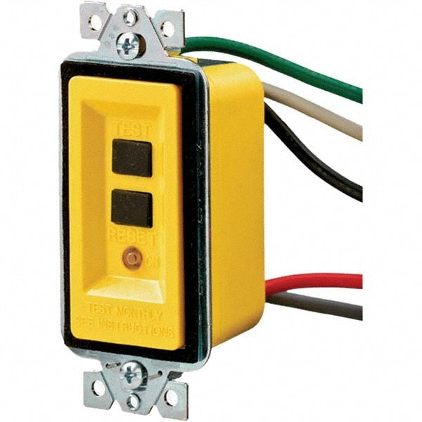 Hardwired GFCIs; Amperage: 20 A; Reset Type: Automatic; Voltage: 120 V; Number Of Phases: 1; Mount Type: Screw; Nema Rating: 3R