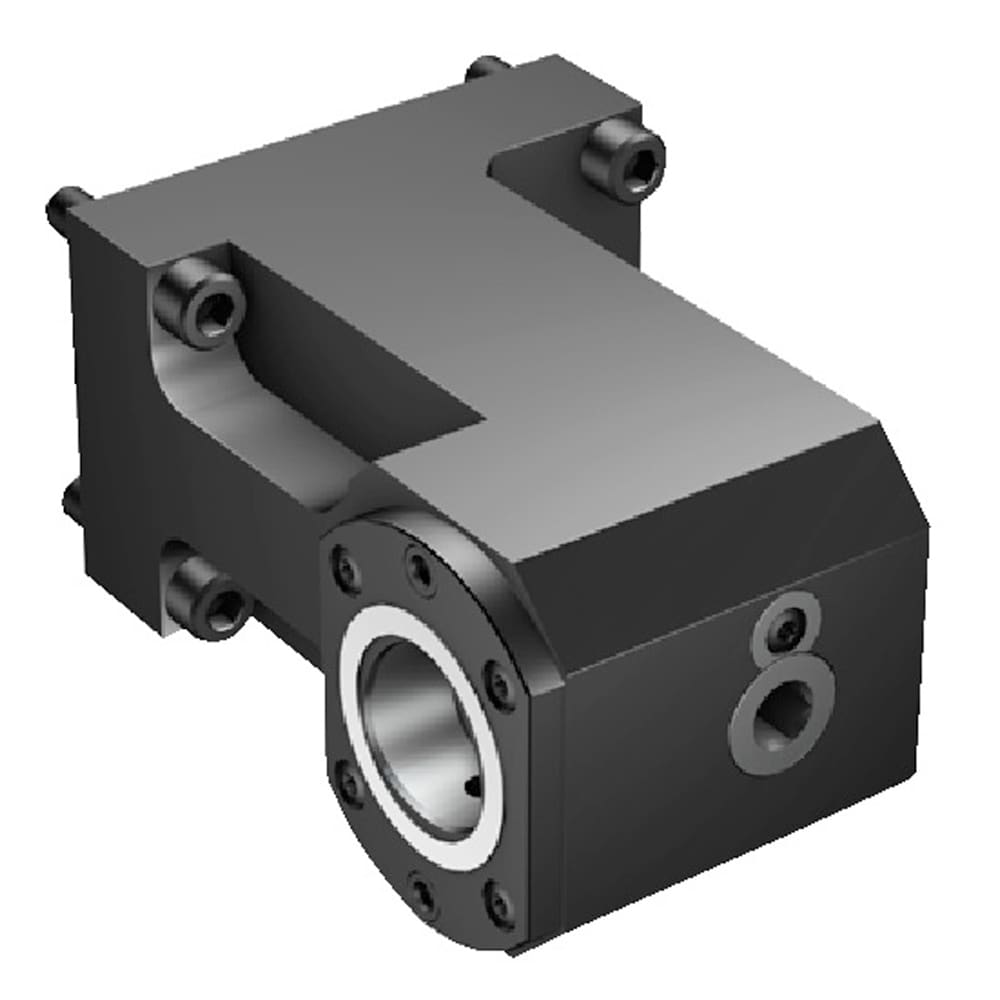 Lathe Modular Clamping Units; Clamping Unit Type: Adapter/Mount; Connection Size: C5; Cutting Direction: Right Hand; Head Height (Decimal Inch): 3.7795