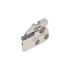 Indexable Grooving Cartridges; Cutting Direction: Right Hand; Compatible Insert Style: S.., D..; Compatible Insert Size Code: 4; Insert Width: 0.1570 in; Series: CAER/L-CHP; Overall Width: 0