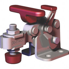 Manual Hold-Down Toggle Clamp: Horizontal, 350.00 lb Capacity, U-Bar, Flanged Base