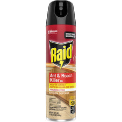 Raid Ant and Roach Killer Insecticide Aerosol Spray, Fragrance Free, 17.5 oz, 12/Case