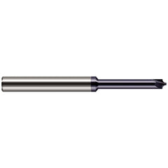 Corner Rounding End Mill: 0.0300" Radius, 3/32" Dia, 2 Flutes, Solid Carbide