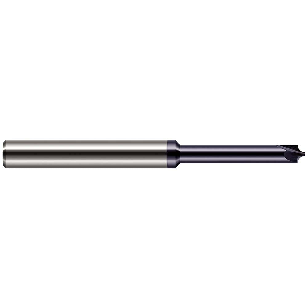 Corner Rounding End Mill: 0.0050" Radius, 1/16" Dia, 2 Flutes, Solid Carbide