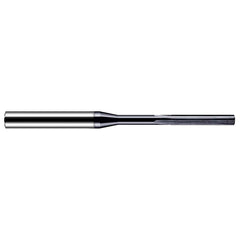 Chucking Reamer: 0.0645" Dia, 2" OAL, 7/16" Flute Length, Straight-Cylindrical Shank, Solid Carbide