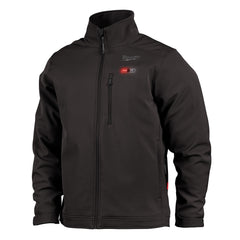 Heated Jacket: Size 2X-Large, Black, Polyester