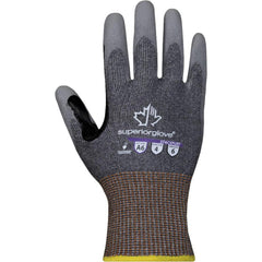 Cut, Puncture & Abrasion-Resistant Gloves: Superior Glove Works STACXPURT, Size Medium, ANSI Cut A6, ANSI Puncture 4, Polyurethane, Engineered Yarn