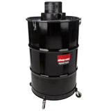 Wet/Dry Vacuum: Electric, 55 gal, 3 hp, 12 A Standard, Steel Tank, Cord Included